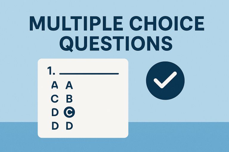 Multiple Choice Questions